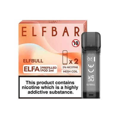 Elf Bar Elfa Replacement Pods vapeclubuk.co.uk