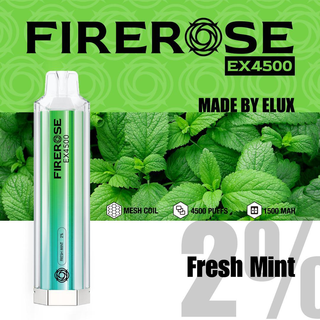 Firerose EX4500 Disposable Vape Puff Pod Device vapeclubuk.co.uk