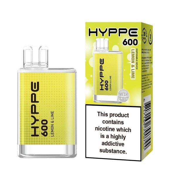 Hyppe 600 Crystal Disposable Vape Puff Pod - Box of 10 vapeclubuk.co.uk