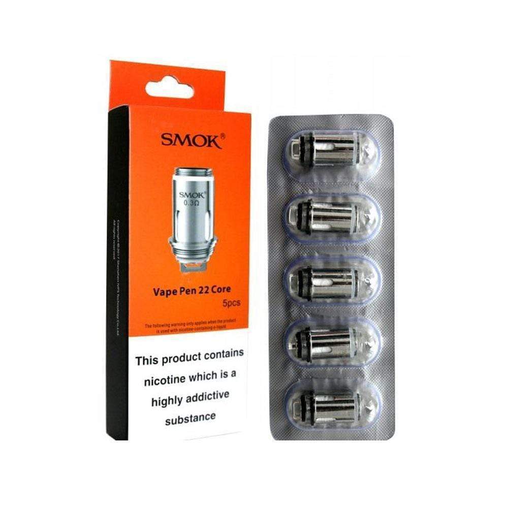 Smok - Smok - Vape Pen 22 Core- 0.3 ohm - Coils - theno1plugshop